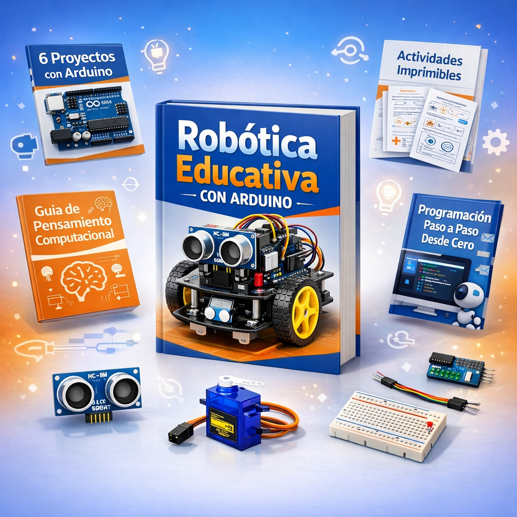 De cero a EXPERTO EN ROBÓTICA - Con proyectos reales y actividades listas para el aula + BONUS GRATIS